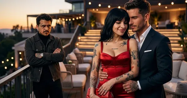 Nodal, Cazzu y su novio