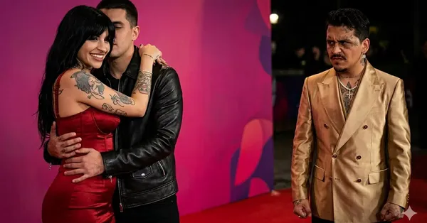 Cazzu y Christian Nodal