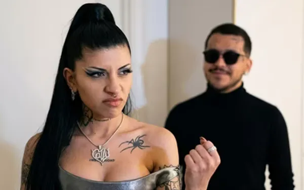 Cazzu y Christian Nodal