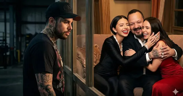 Emiliano Aguilar, Ángela, Pepe y Majo Aguilar