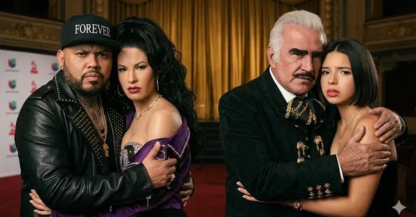 AB Quintanilla, Selena, Vicente Fernández y Ángela Aguilar