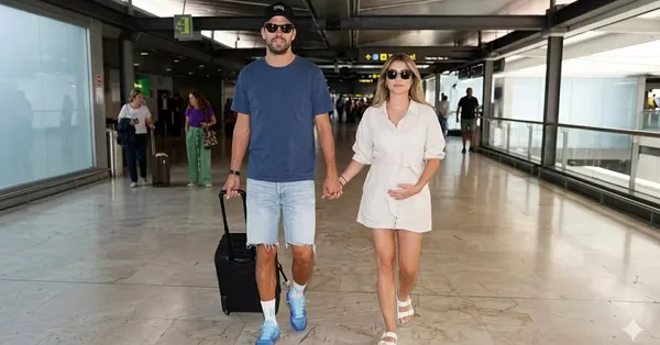 Gerard Piqué y Clara Chía
