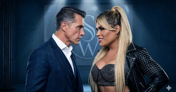Sergio Mayer y Wendy Guevara