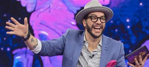 Así compartió el conductor Faisy en el programa "Me caigo de risa" momentos con su hija