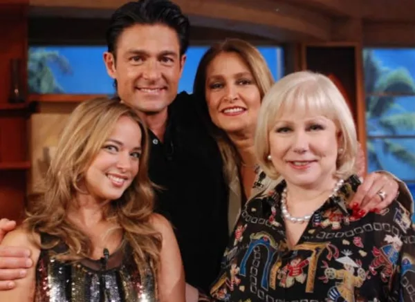 El presentadora Cristina Saralegui reveló la relación estrecha que tiene con Fernando Colunga