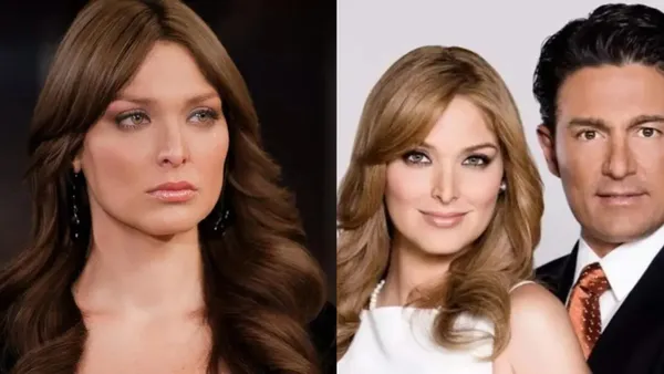 La actriz tuvo dos matrimonios antes de Fernando Colunga, y en uno de ellos murió su esposo