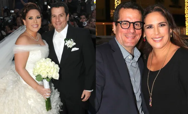 La actriz y comediante Angélica Vale se casó con el empresario y ejecutivo de Univisión Otto Padrón