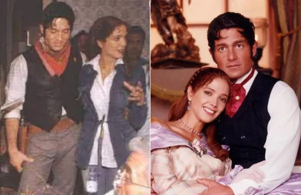 Los actores compartieron pantalla en Amor Real