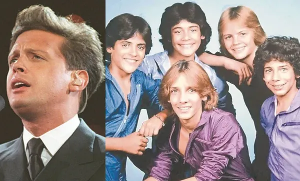 Luis Miguel rechazó a la banda de Menudo