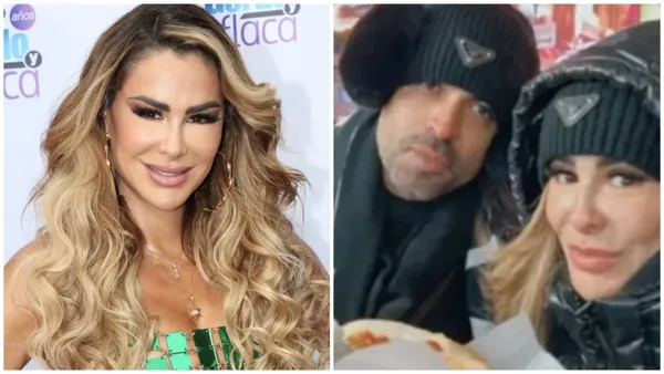 Ninel Conde y su nuevo marido (Foto: El Gordo y la flaca)