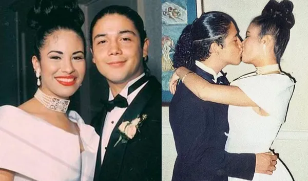 Selena Quintanilla y Chris Pérez. Imagen tomada de Nueva Mujer