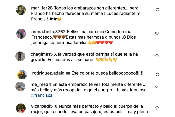 Vía Instagram Francisca