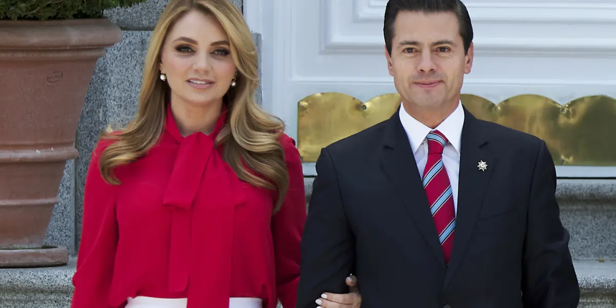 Angélica Rivera y Enrique Peña Nieto. Imagen tomada de People