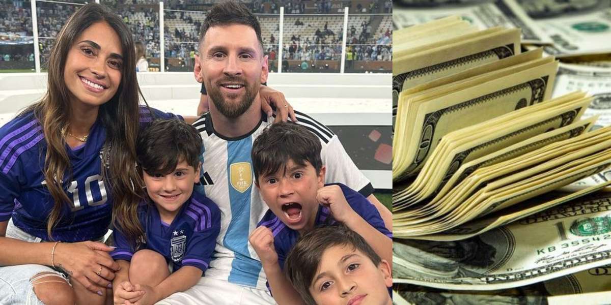 El futbolista argentino pagaría miles de dólares por las escuelas de sus pequeños