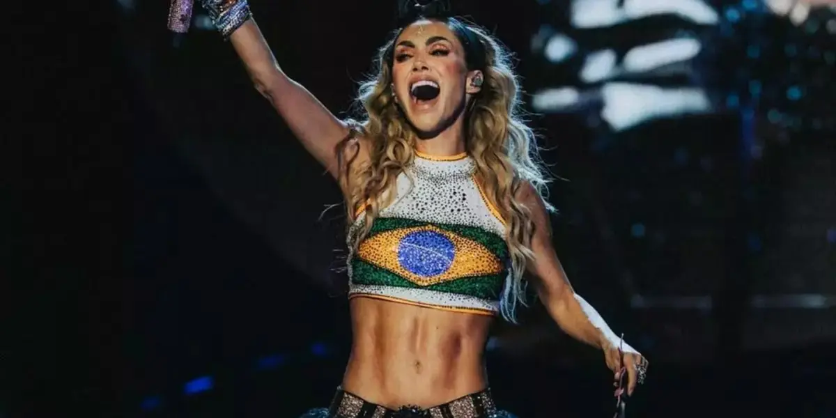 La cantante se despidió de Brasil después de la emergencia de salud que tuvo y por la que abandonó un show hace un par de días