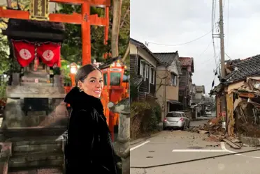 La conductora de Televisa se encontraba de vacaciones por Japón cuando un terremoto sacudió squel paí