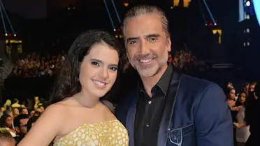 La hija de Alejandro Fernández balconéo a su padre y confesó quién es su crush