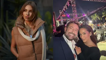 La novia del actor reaccionó a la foto de Gabriel con la cantante