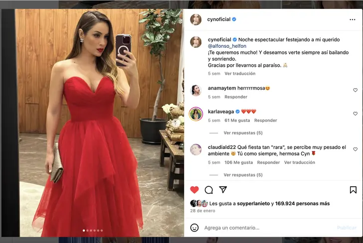 Vía Instagram Cynthia Rodríguez
