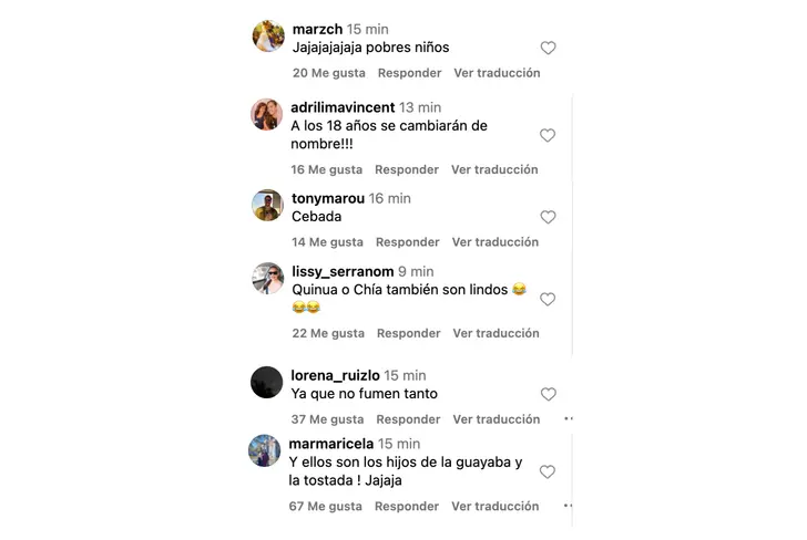 Comentarios vía Instagram portal Hola