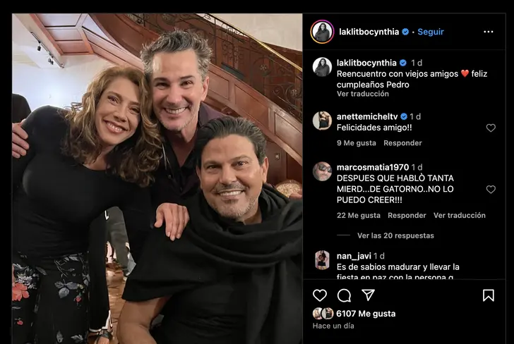 Vía Instagram Cynthia Klitbo