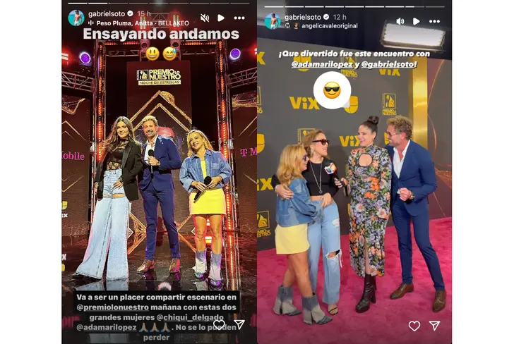 Vía Instagram stories Gabriel Soto
