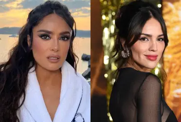 Las actrices mexicanas Eiza González y Salma Hayek reunidas por un importante motivo