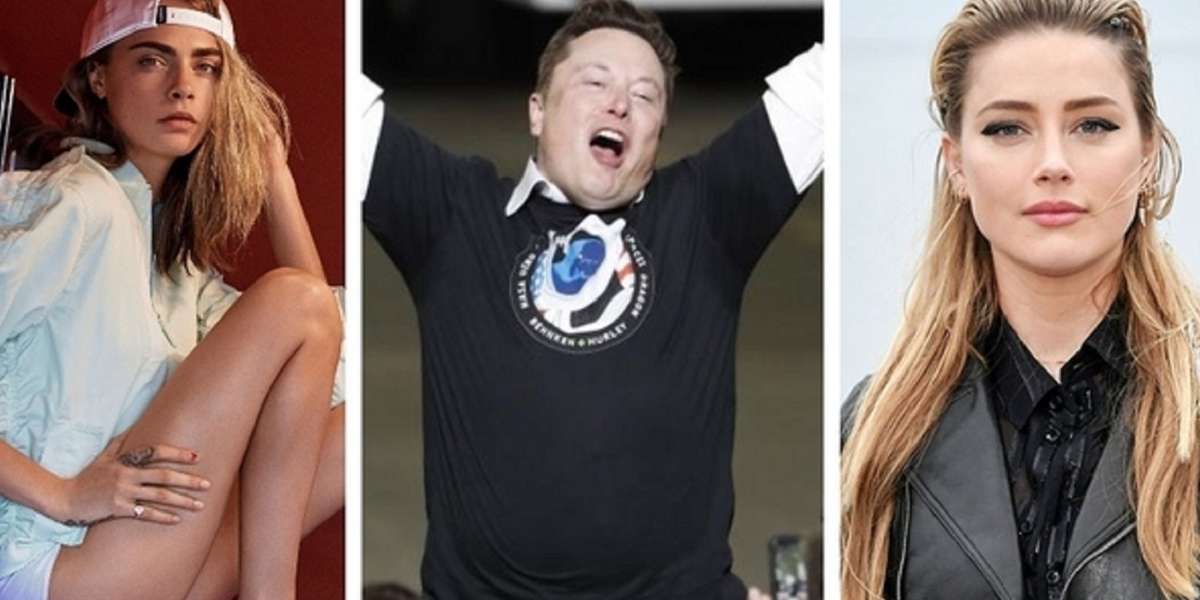 Amber Heard, Cara Delevingne y Elon Musk tenían una aventura cuándo Johnny Deep no estaba presente, a continuación todos los detalles