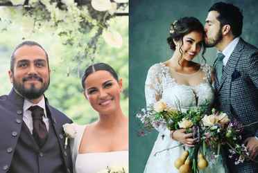 Mientras con Maite Perroni tuvo una boda de ensueño, así fue la boda de Andrés Tovar con Claudia Martín