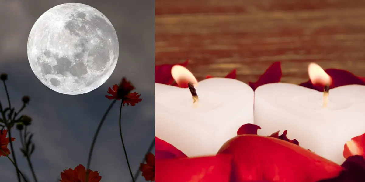 Última luna llena del año, los rituales más efectivos para atraer el amor antes de que acabe el 2023