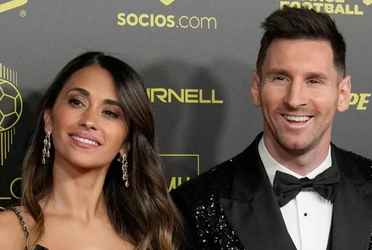 Todo sobre el costosísimo vestido de la esposa de Lionel Messi que encantó a los fans
