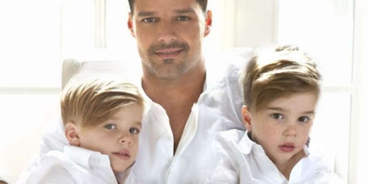 Así lucen los hijos de Ricky Martin 