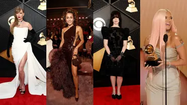 ayer hubo derroche de glamour y ellas fueron las mejor vestidas de los Grammy 2024