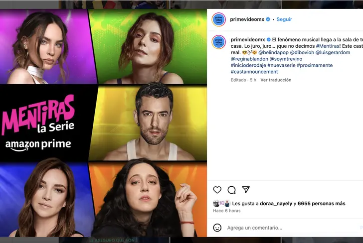 Vía Instagram Prime Video México