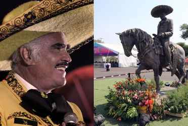 Los millones que costó la estatua de Vicente Fernández
