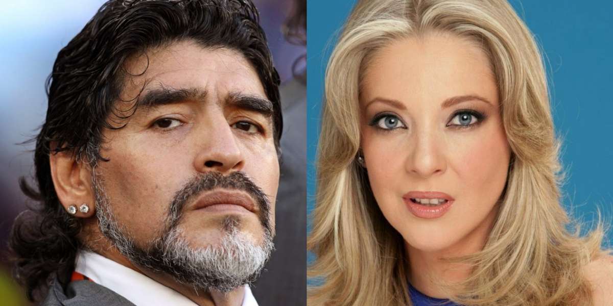 Diego Armando Maradona jamás imaginó que Edith González que tendría esta reacción al confesarle que le gusta.