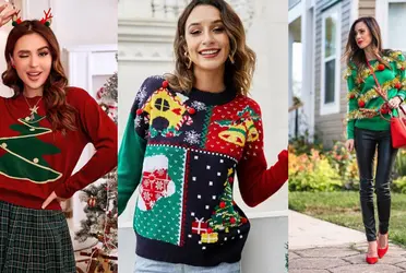 Las tendencia de los suéteres navideños y cómo lucirlos en esta temporada para verte perfecta