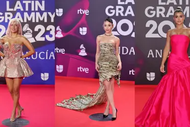Los vestidos más impactantes de la alfombra roja de la entrega de premios Latin Grammy 2023