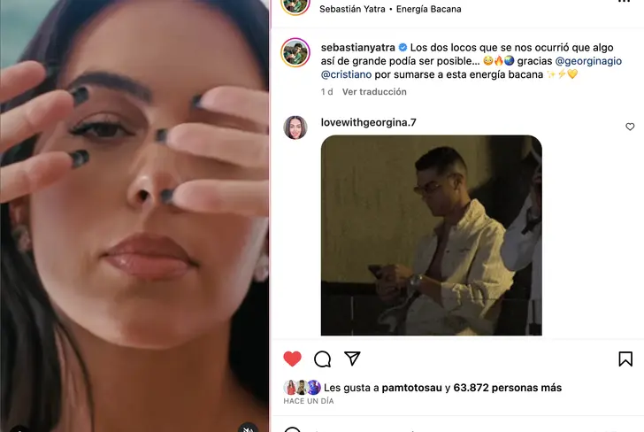 Vía Instagram Georgina Rodríguez