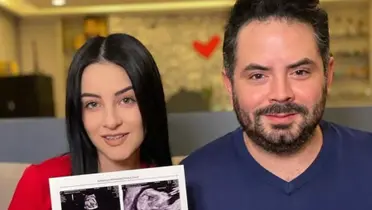Así presumió José Eduardo Derbez el encuentro con su primer bebé