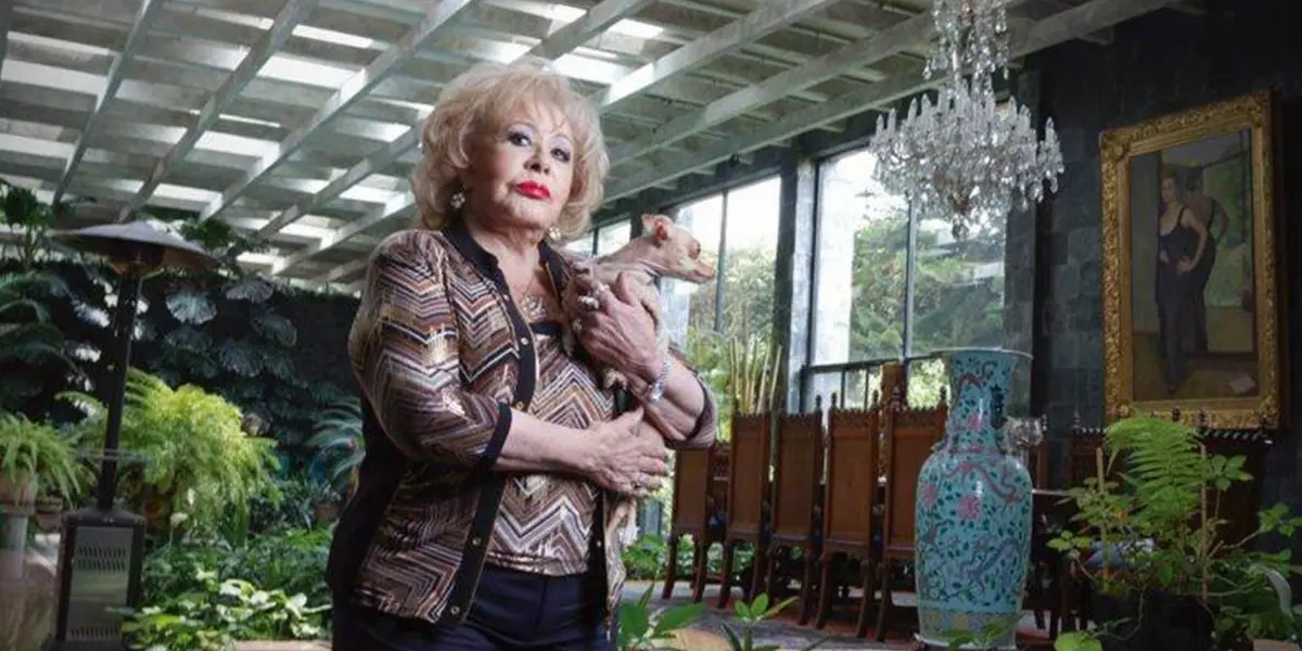 La lujosa mansión de Silvia Pinal en la que recupera su salud
