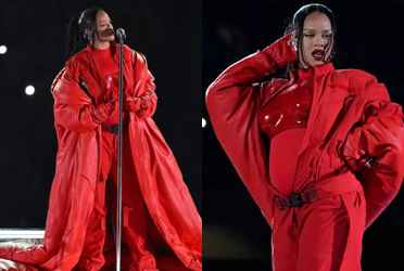 La cantante Rihanna es tendencia después de su espectacular participación en el Super Bowl, el evento deportivo más importante de Estados Unidos