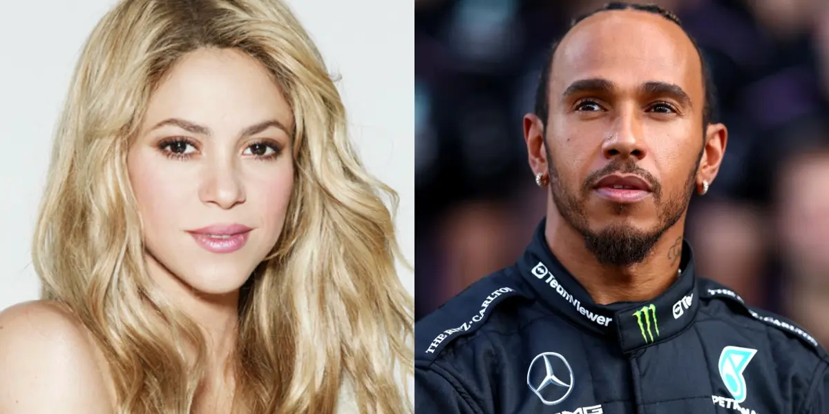 Se filtra la nueva canción de Shakira, ¿es para Lewis Hamilton?