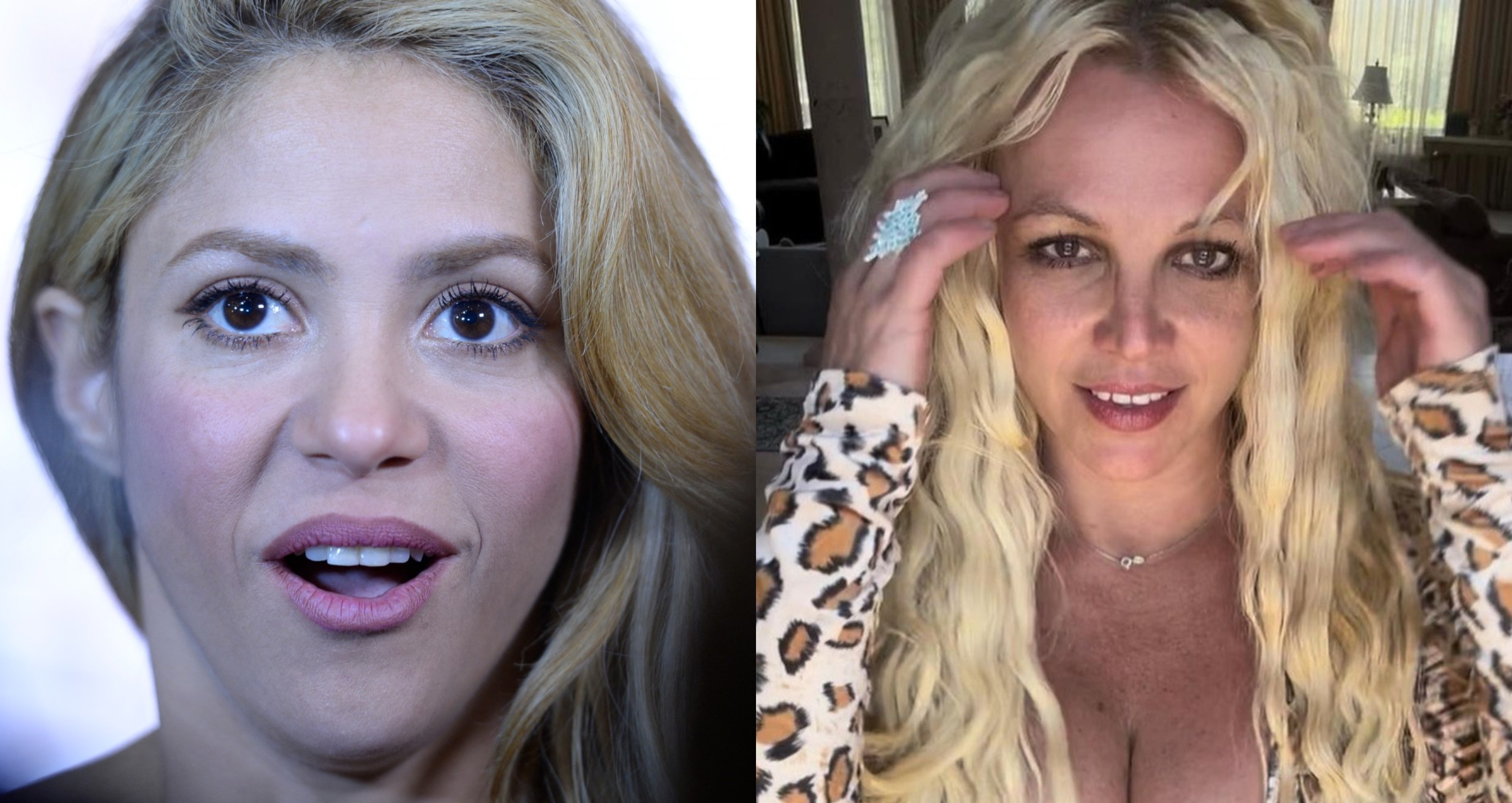 Culpan a Shakira de los videos preocupantes de Britney Spears en redes sociales 