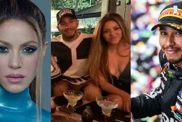 Sale una prueba más del romance entre Shakira y Lewis Hamilton que nadie notó