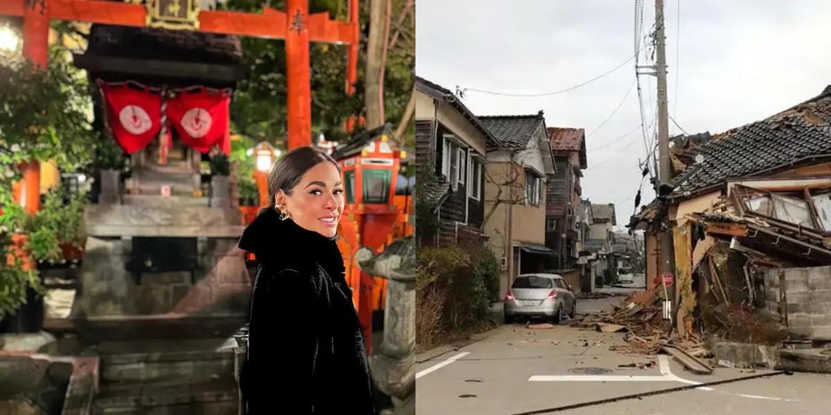La conductora de Televisa se encontraba de vacaciones por Japón cuando un terremoto sacudió squel paí