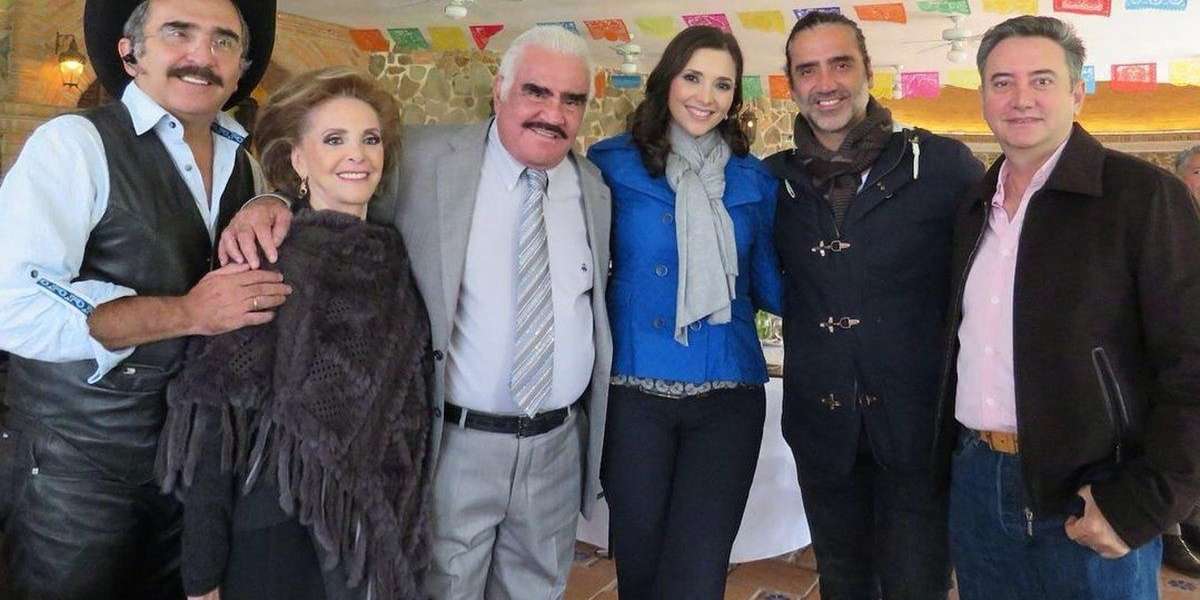 La familia de Vicente Fernández reaccionó a la nueva serie protagonizada por Pablo Montero.