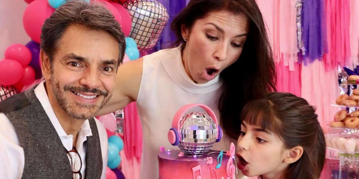 La hija menor de Eugenio Derbez celebró su cumpleaños número 9 con una gran fiesta
