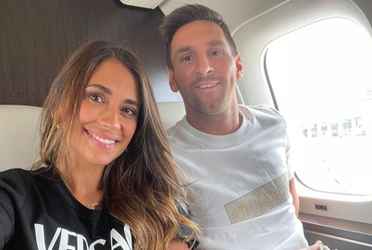 Antonela Rocuzzo, la esposa de Lionel Messi deslumbra cada vez que va a los partidos 