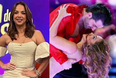 Ni con Toni Costa causó tanta sensación, el inesperado beso de Adamari López en vivo